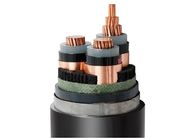 0.6/ 1kV XLPE Insulated Steel Tape Armoured 3 core Power Cable For Power Distribution