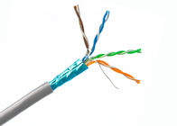Cat. 5e FTP Network Cable LSZH(Low smoke halogen free) cable 4 Pairs Screened copper Lan Cable