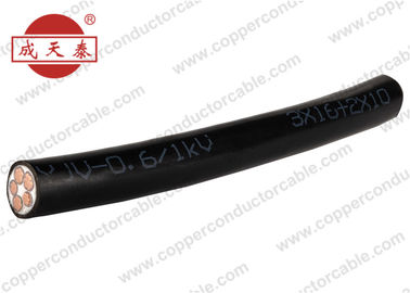 Low Voltage Power Cable 0.6/1 KV 3+2 Core XLPE Insulated PVC Sheathed Unarmoured &amp; Armoured To IEC 60502